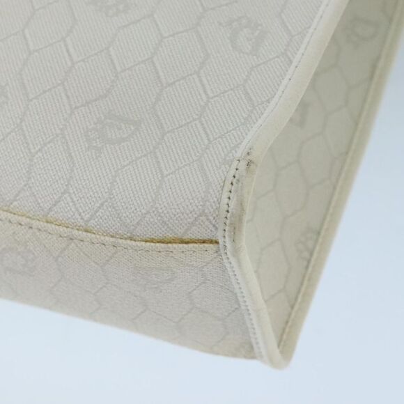 Dior Honeycomb White Canvas Shoulder Bag (Pre-Owned) - Picture 8 of 16